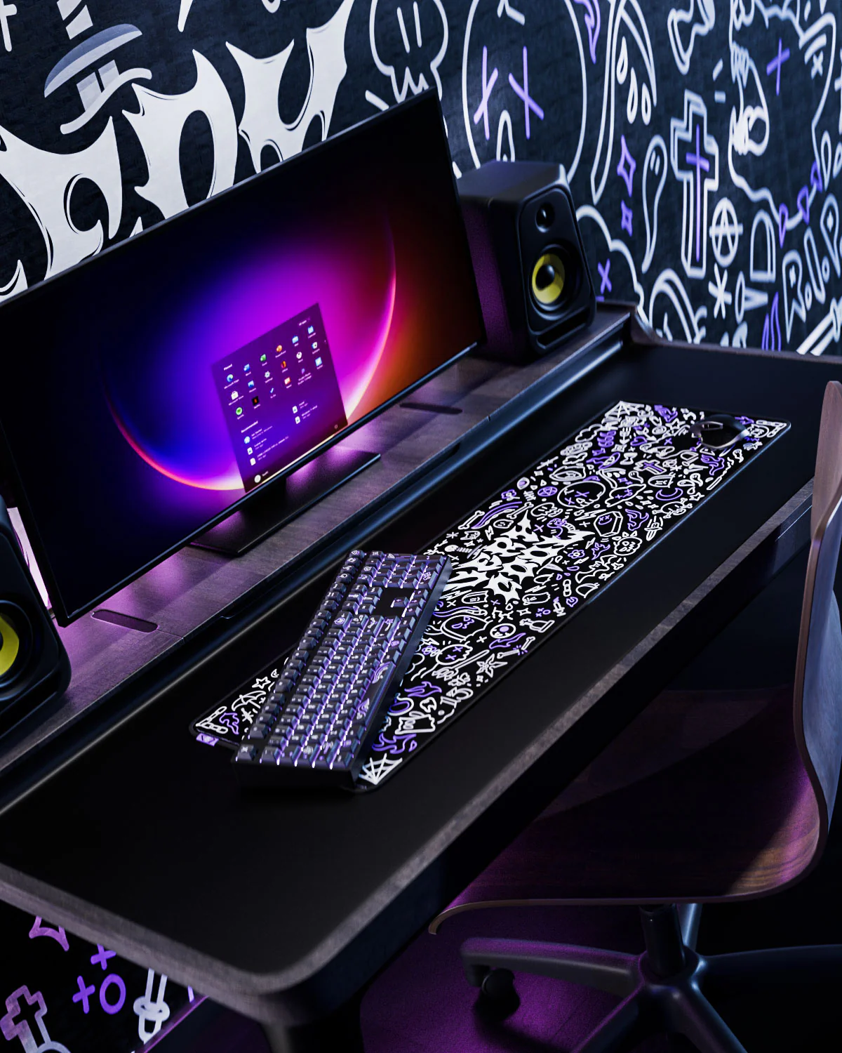 The Very Ghoul Desk Mat - Image 3